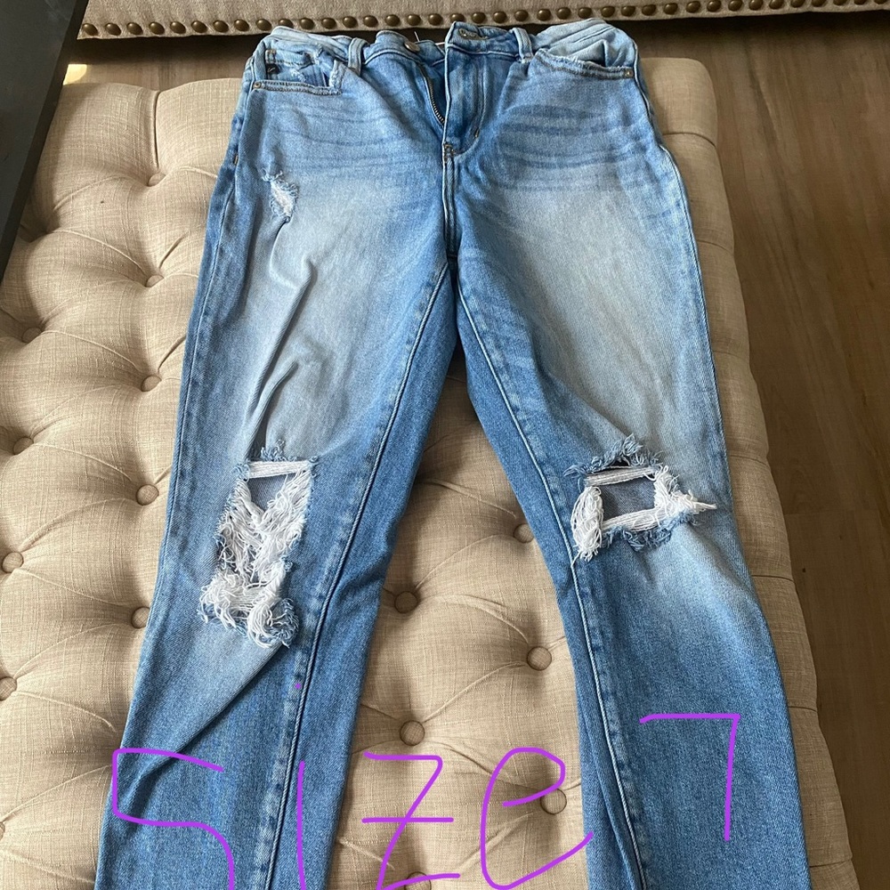 Kancan mom jeans size 7